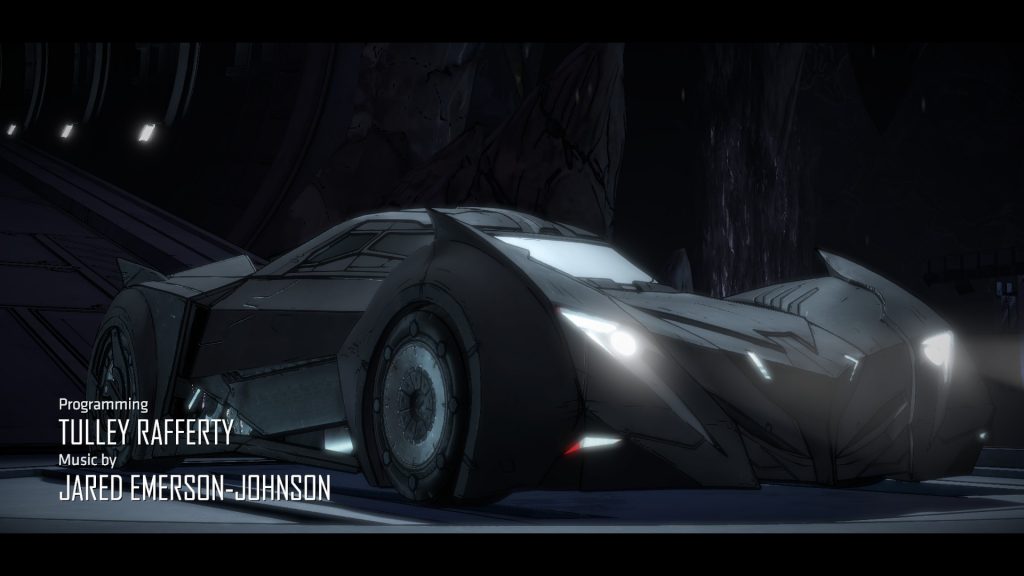 La Batmobile non sfigura mai!