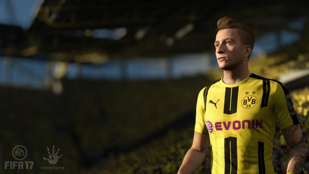 Perfettamente riprodotto, Marco Reus sarà l'uomo copertina di questa edizione.