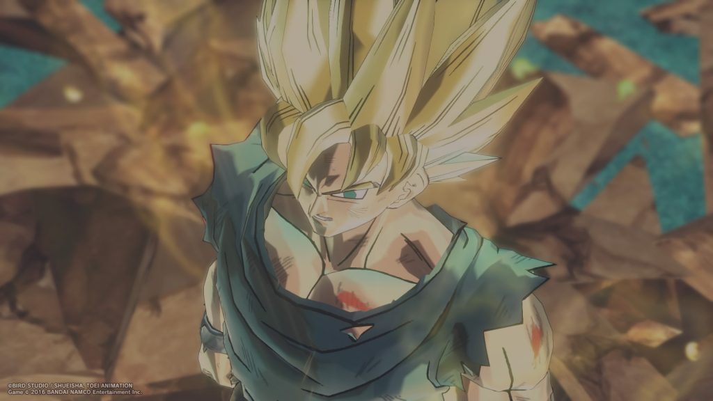 Uno dei momenti più importanti rimane la prima trasformazione di Goku in Super Sayan.