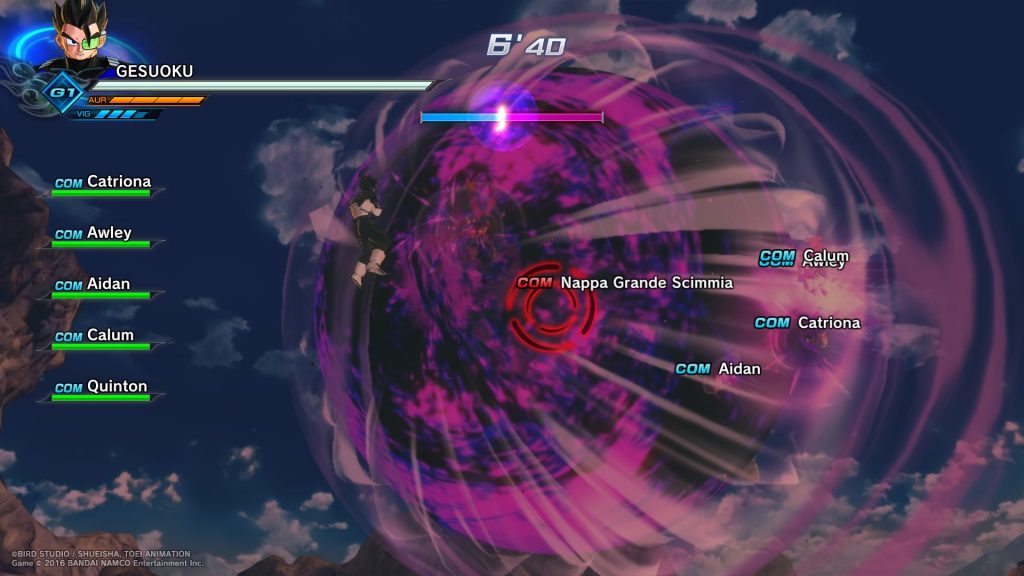 Siete pronti a travolgere l'avversario con la vostra Kamehameha?