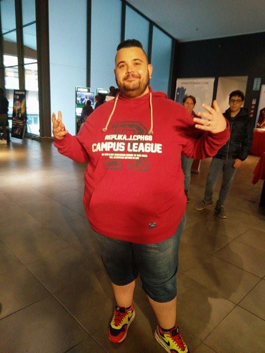 Ecco Cicciogamer89 al GameRome.