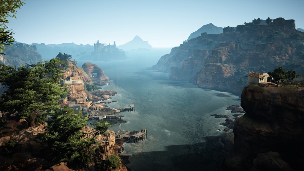 Qui possiamo ammirare una delle splendide ambientazioni che caratterizzano la produzione.