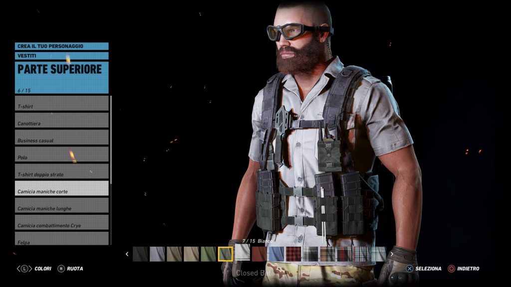 Non posso negarlo: il mio personaggio è un vero duro.