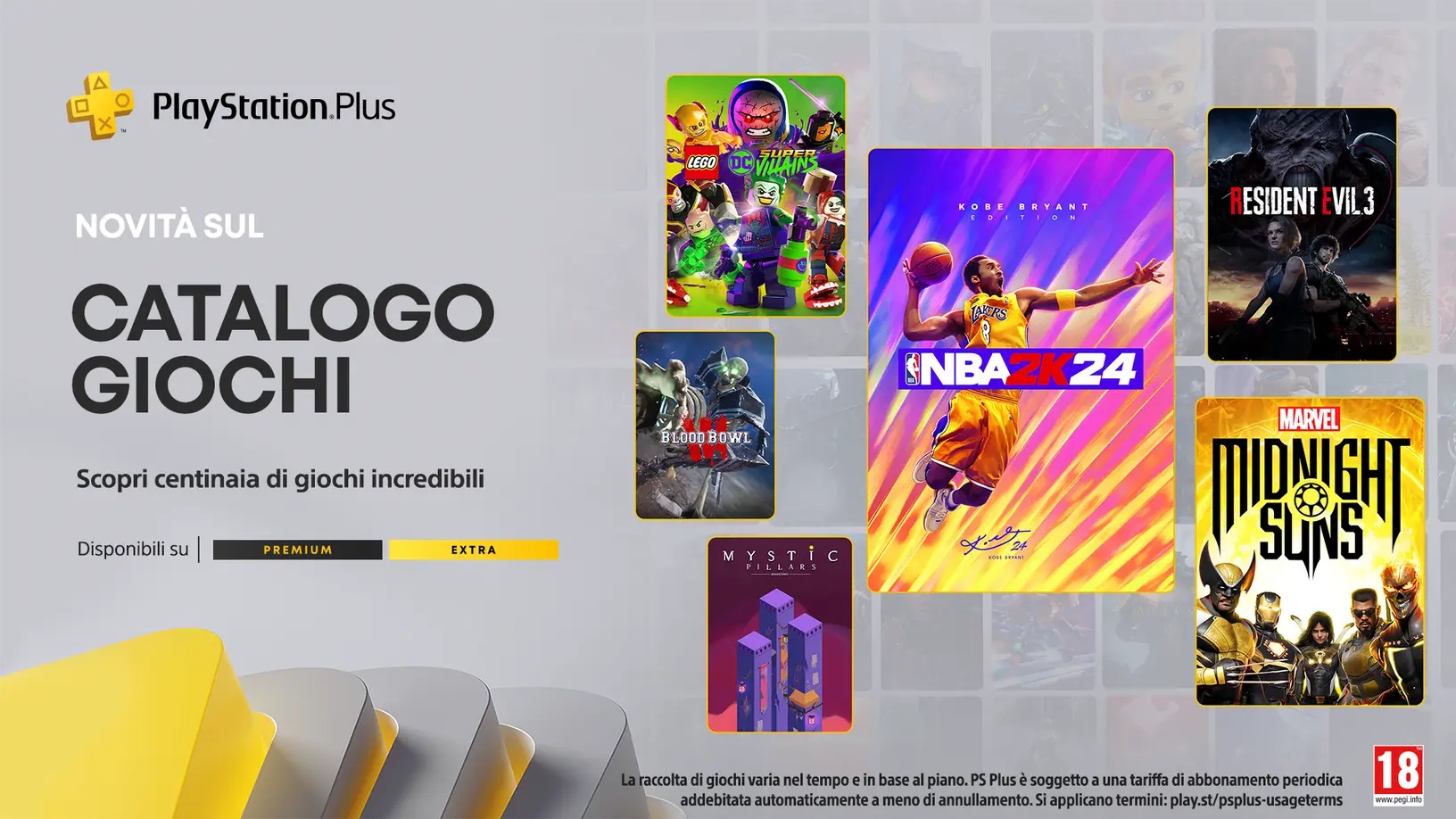 PlayStation Plus Catalogo giochi marzo 2024