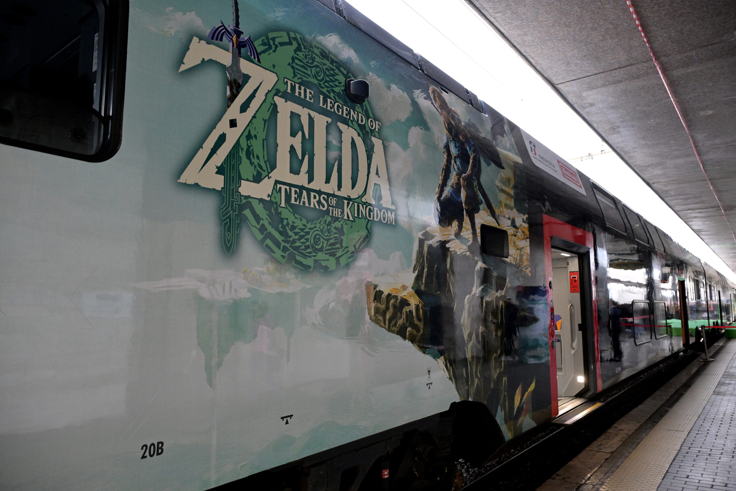 Comicon Napoli Zelda treno