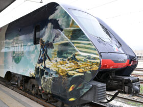 Comicon Napoli Zelda treno