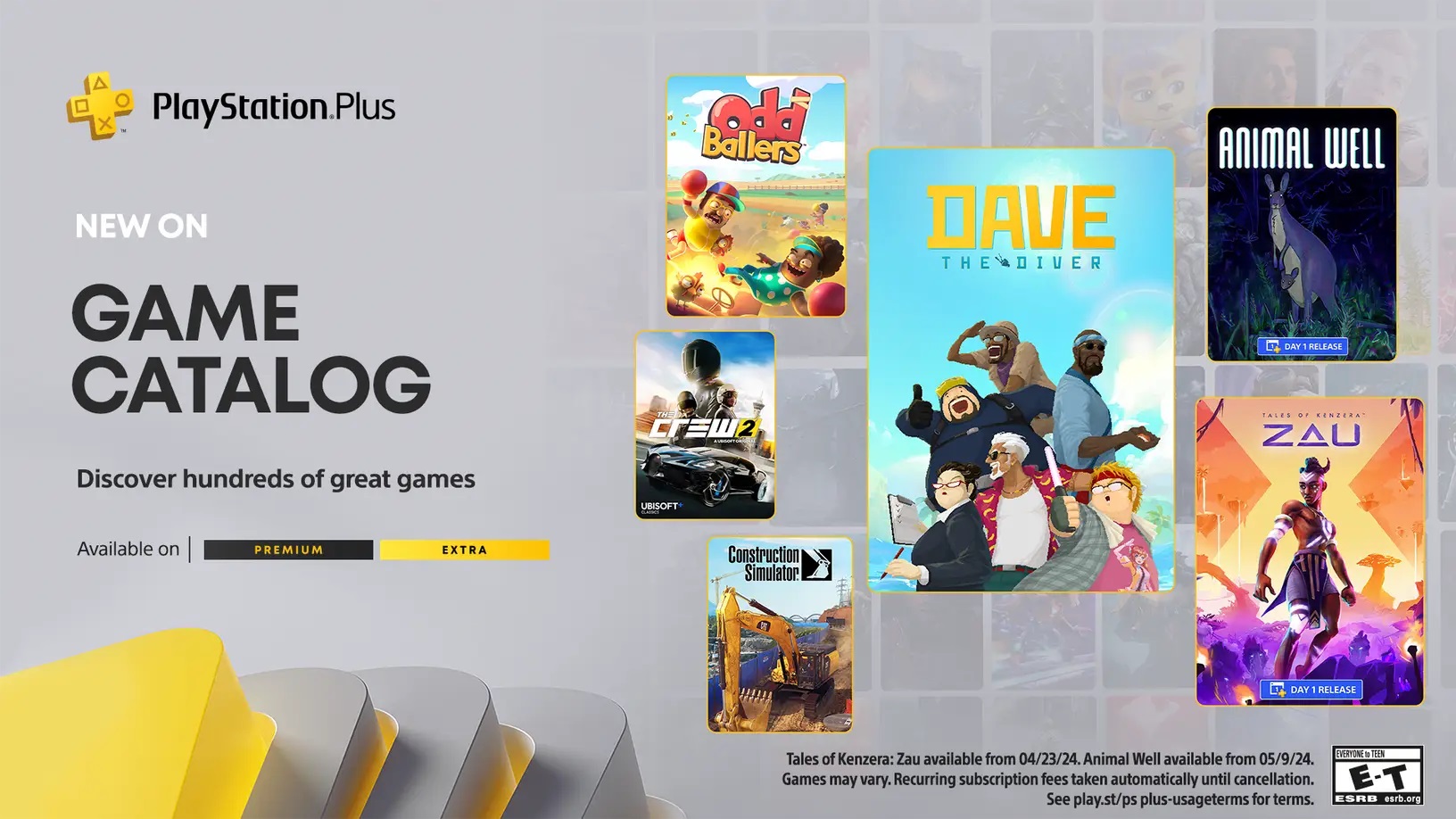 PlayStation Plus Catalogo Giochi aprile 2024
