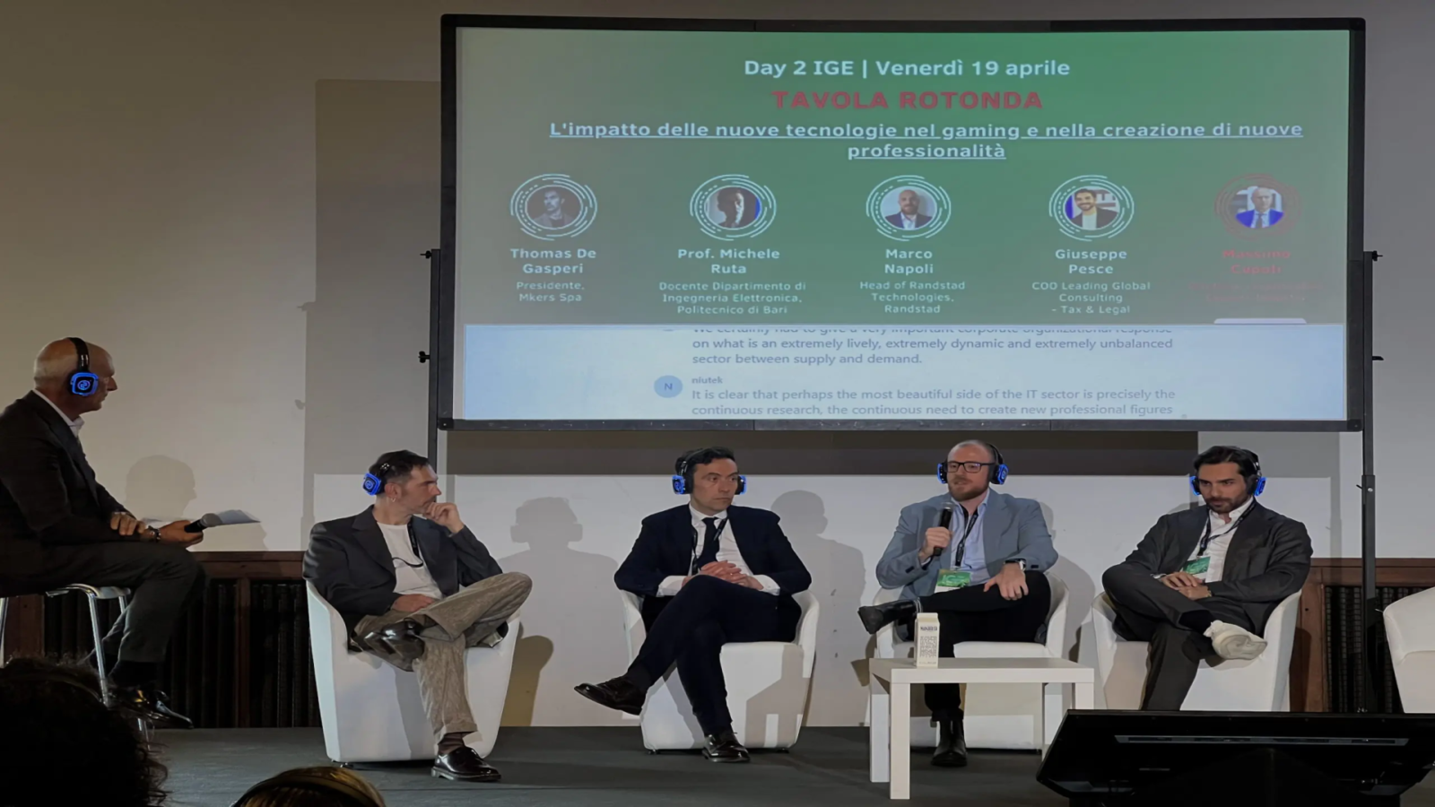 UpSide; Italian Gaming Expo