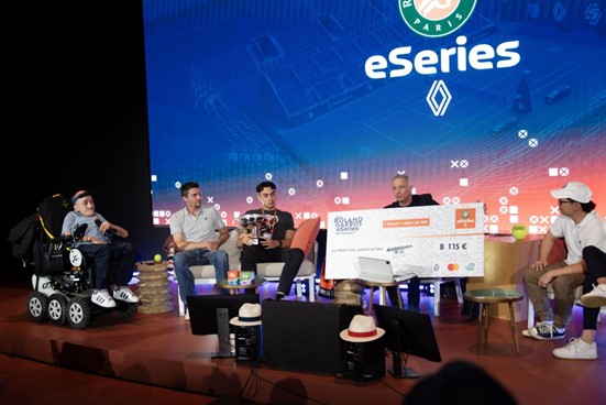 Alessandro ΔLEX Bianco Roland-Garros eSeries by Renault 2024