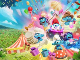 I Puffi Village Party Cover