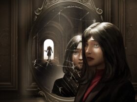 Dollhouse Behind the Broken Mirror