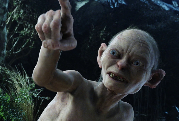 il signore degli anelli il ritorno del re the lord of the rings return of the king andy serkis gollum smeagol peter jackson