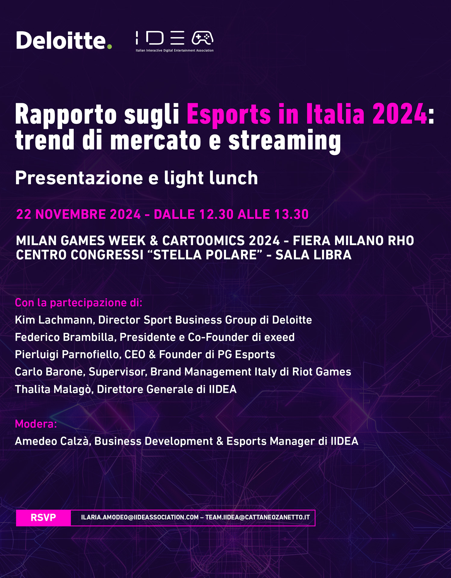 Milan Games Week & Cartoomics 2024; IIDEA