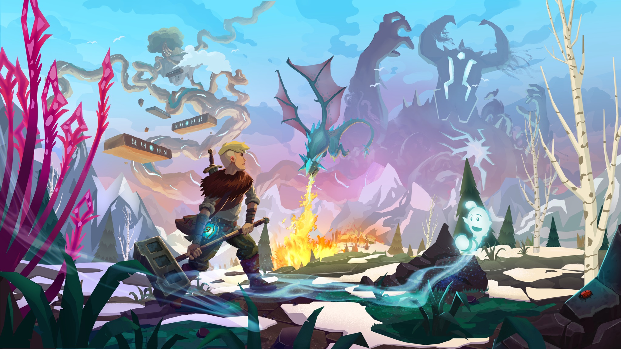 Leif's Adventure Netherworld Hero