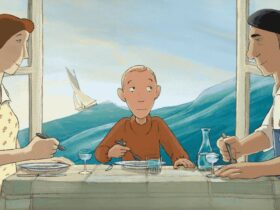 Una barca in giardino