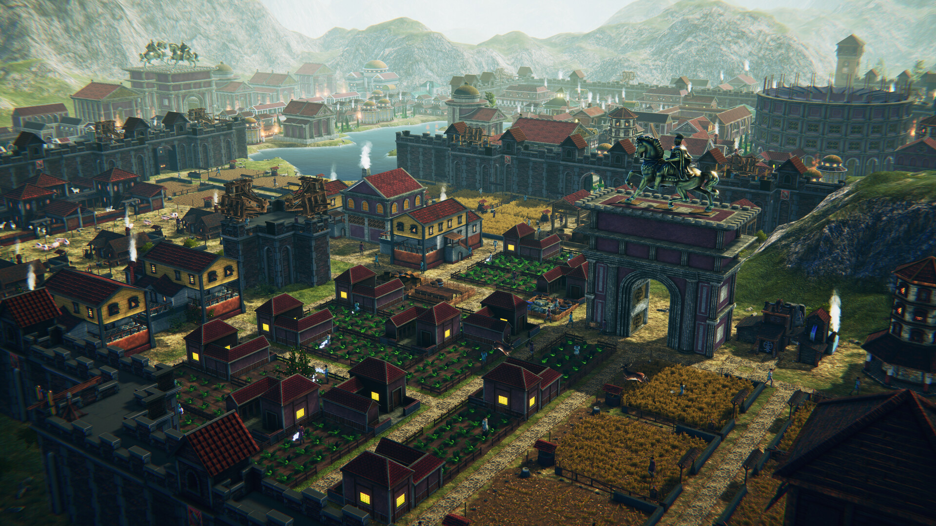 Roman Triumph Survival City Builder
