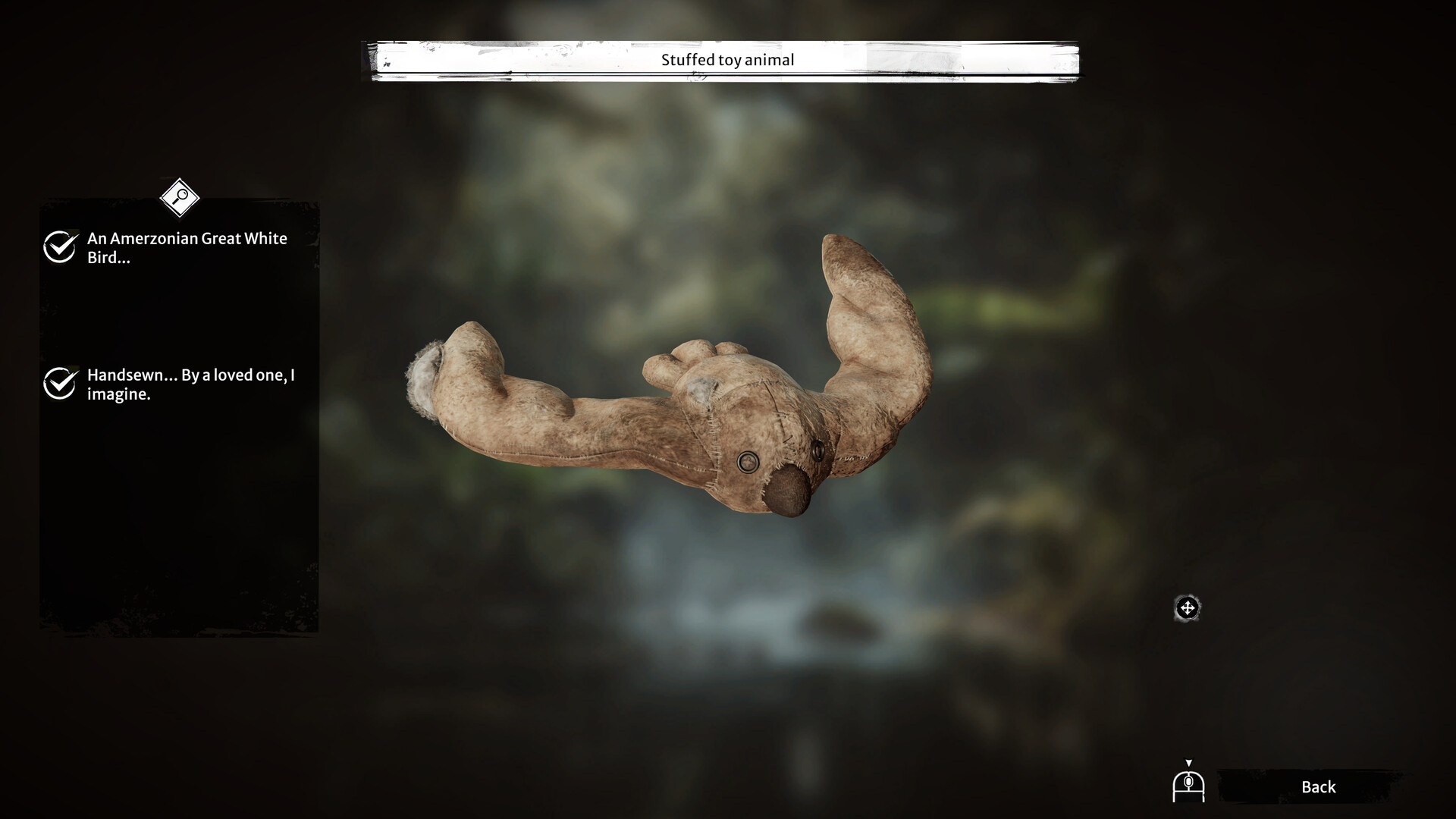 Amerzone The Explorer’s Legacy Inventario