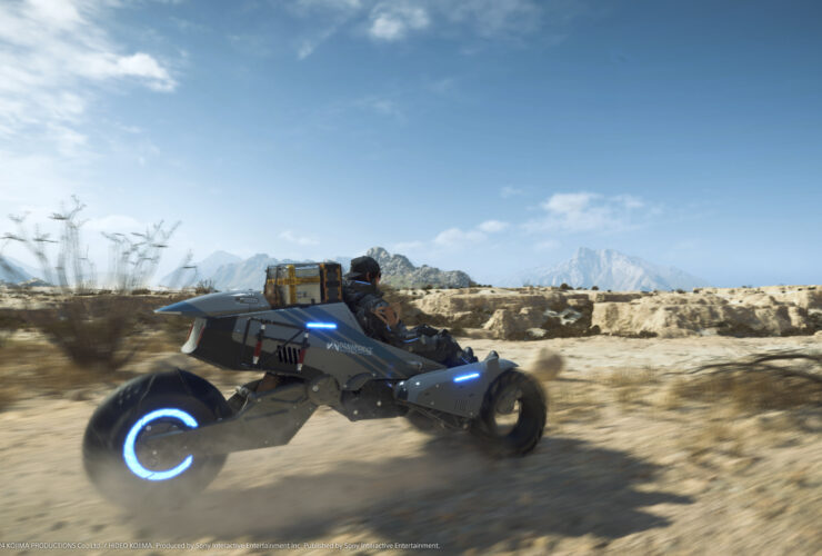 Death Stranding 2 on the beach