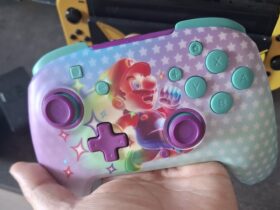 Invincible Mario Turtle Beach PDP Nintendo Switch Rematch Glow Wireless Controller