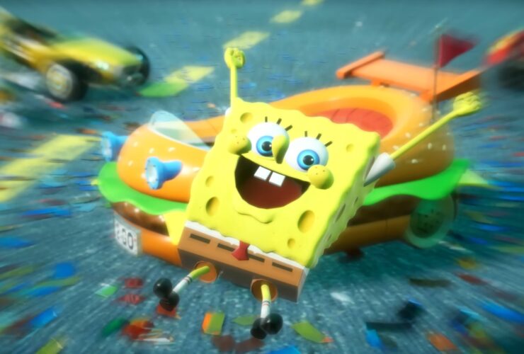 Sonic Racing CrossWorlds SpongeBob