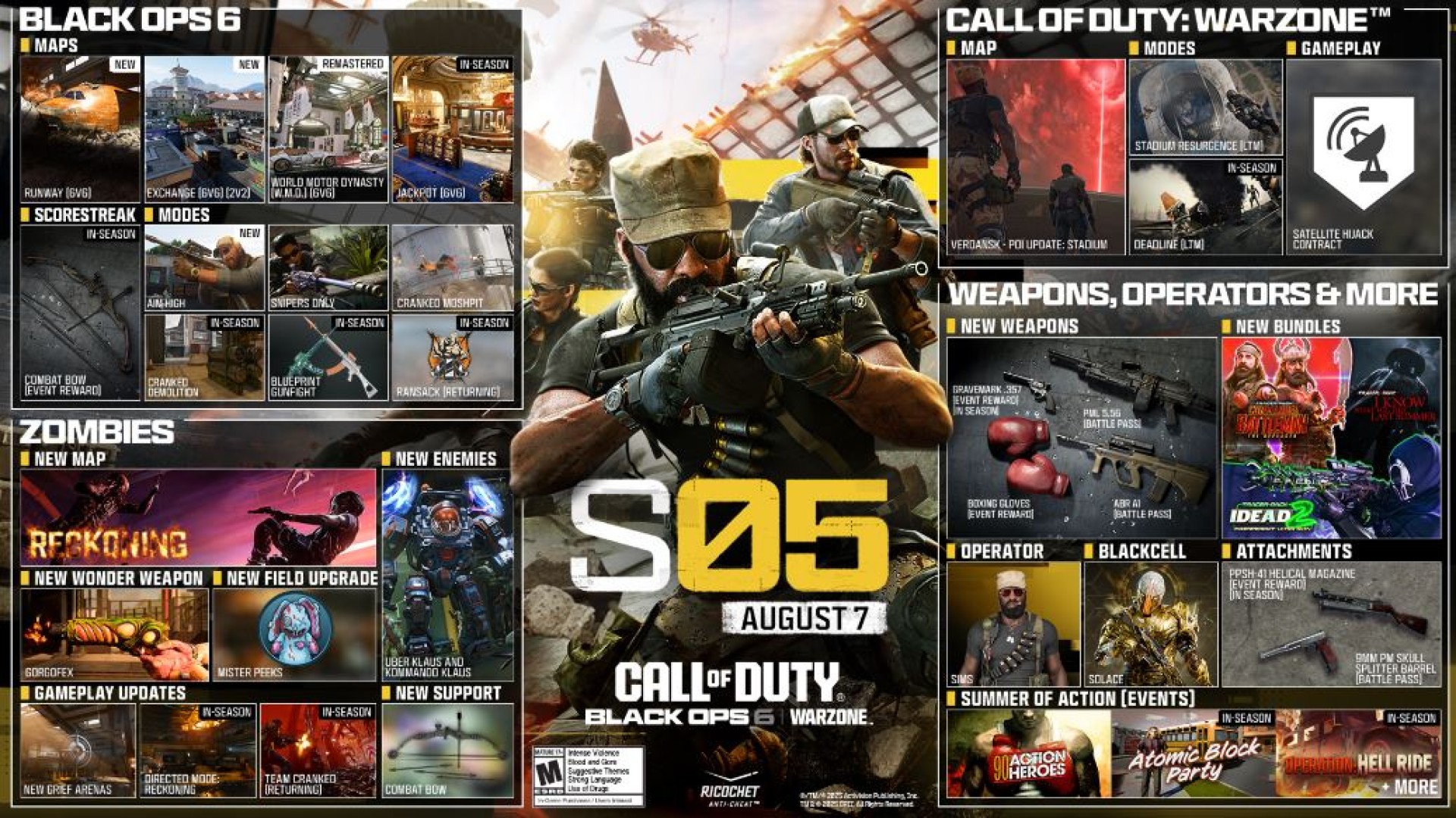Call of Duty Black Ops 6 e Warzone; Call of Duty