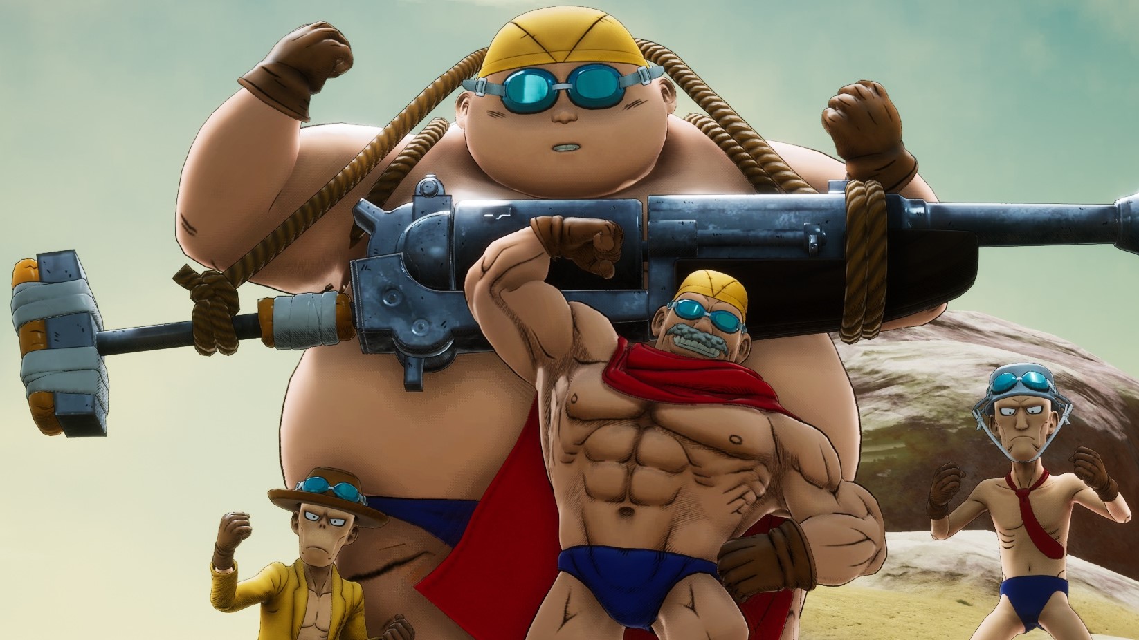 sand land bandai namco sette giochi da ombrellone