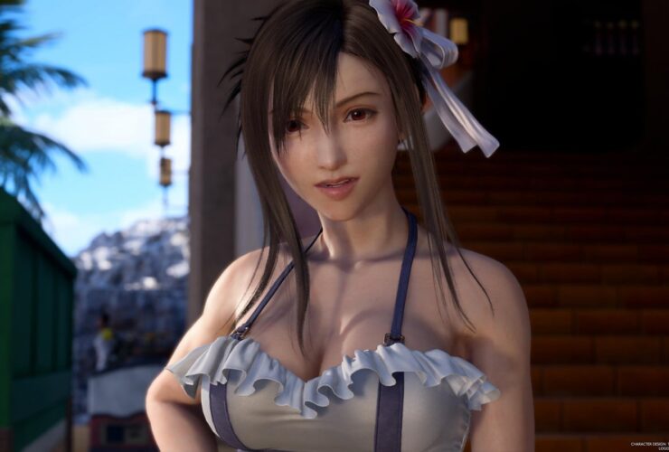 square enix final fantasy vii rebirth tifa costa del sol