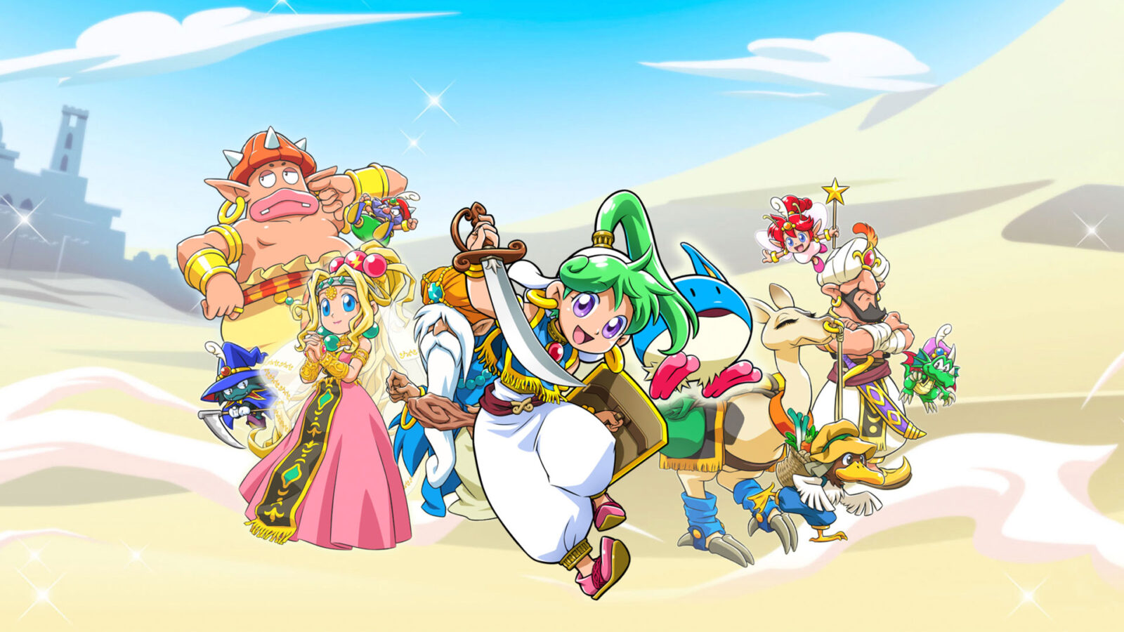 Wonder Boy Asha in Monster World