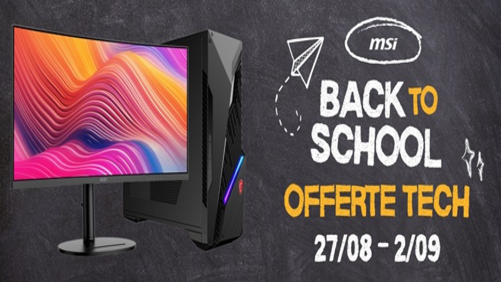 MSI; Amazon Back to School