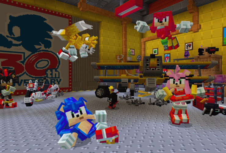 Minecraft x Sonic The Hedgehog