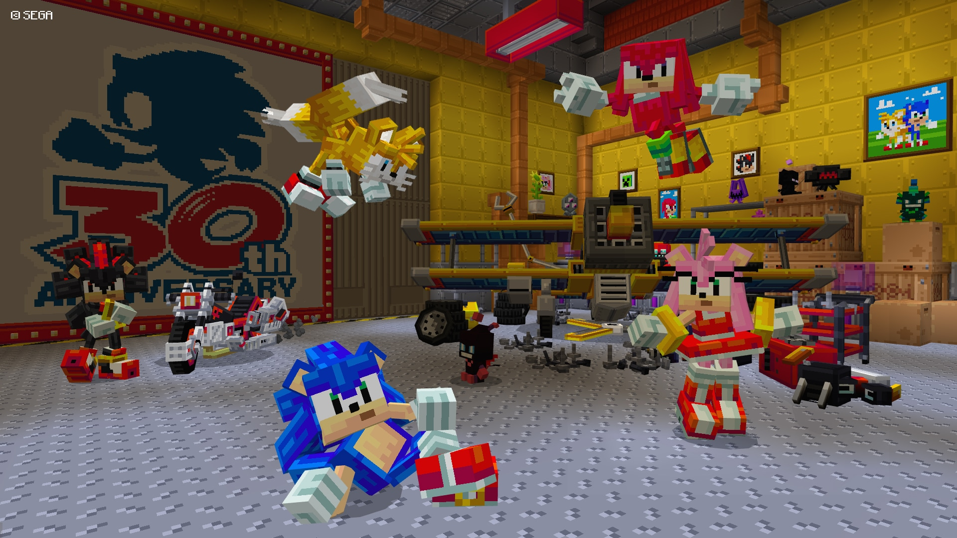 Minecraft x Sonic The Hedgehog