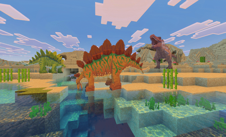 Minecraft x Jurassic World