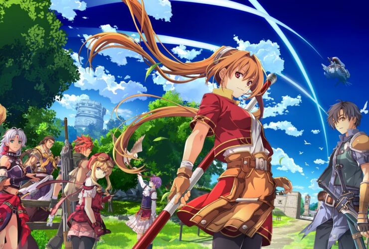 Trails in the sky