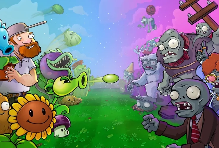 Plants vs. Zombies Replanted - Key Art