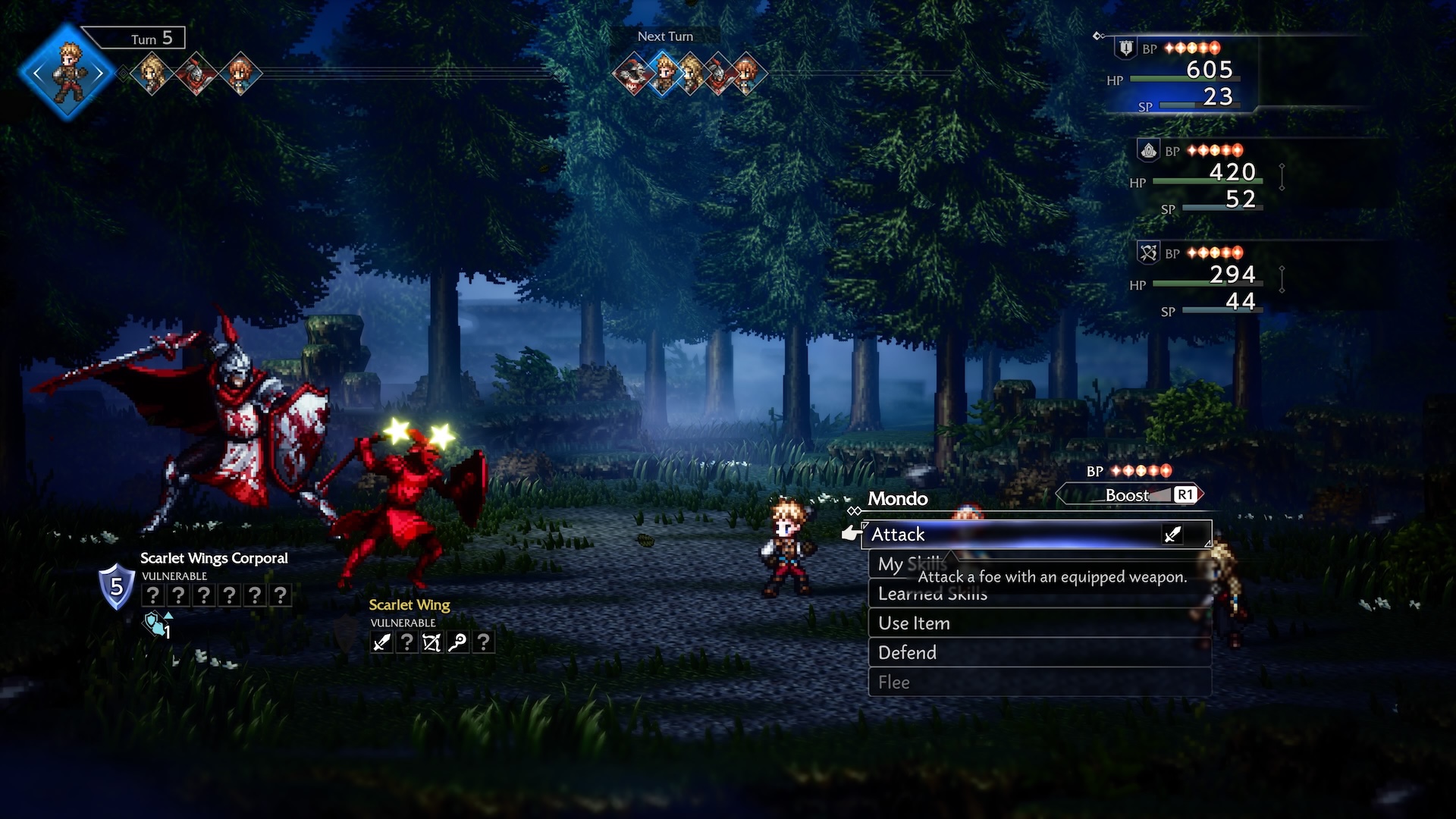 Octopath Traveler 0 Combat System