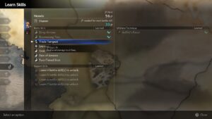 Octopath Traveler 0 Menu