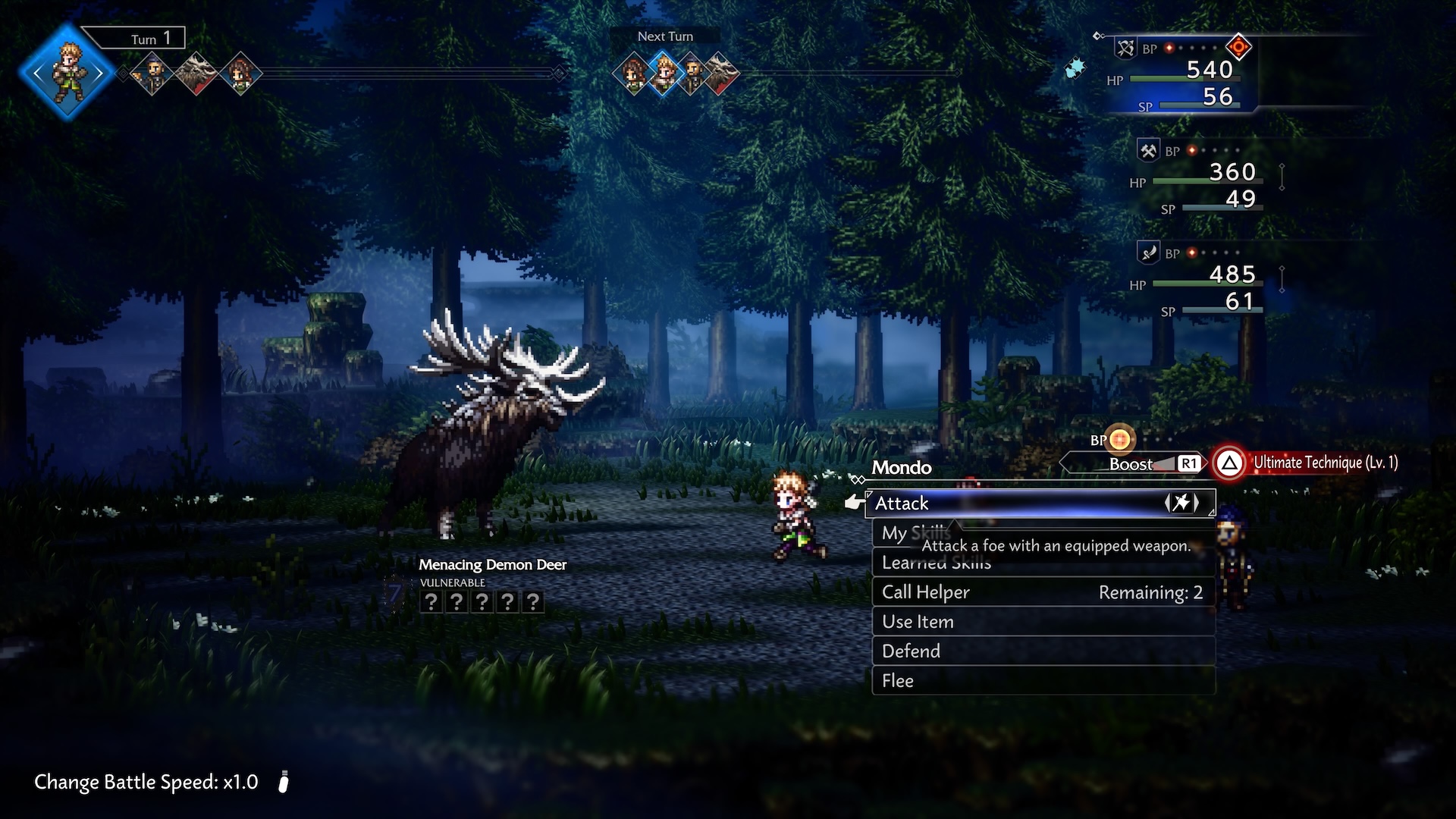 Octopath Traveler 0 Monster