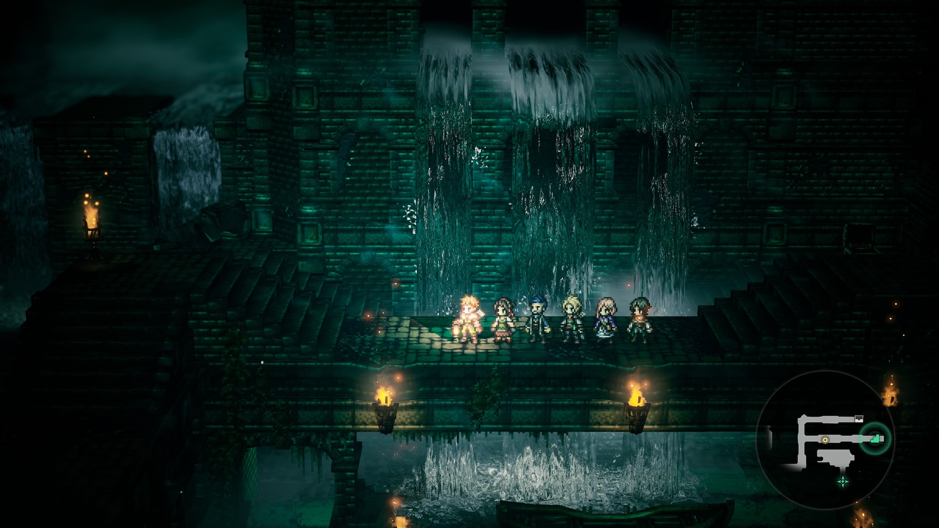 Octopath Traveler 0 Party