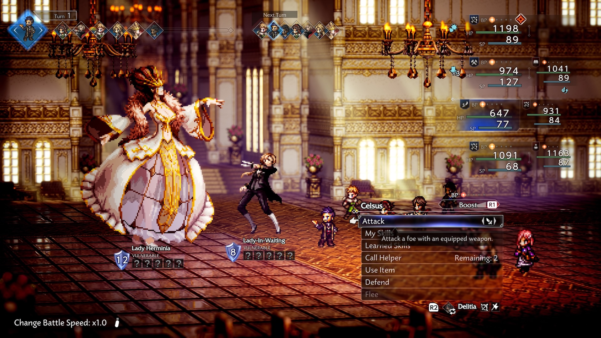 Octopath Traveler 0 Herminia