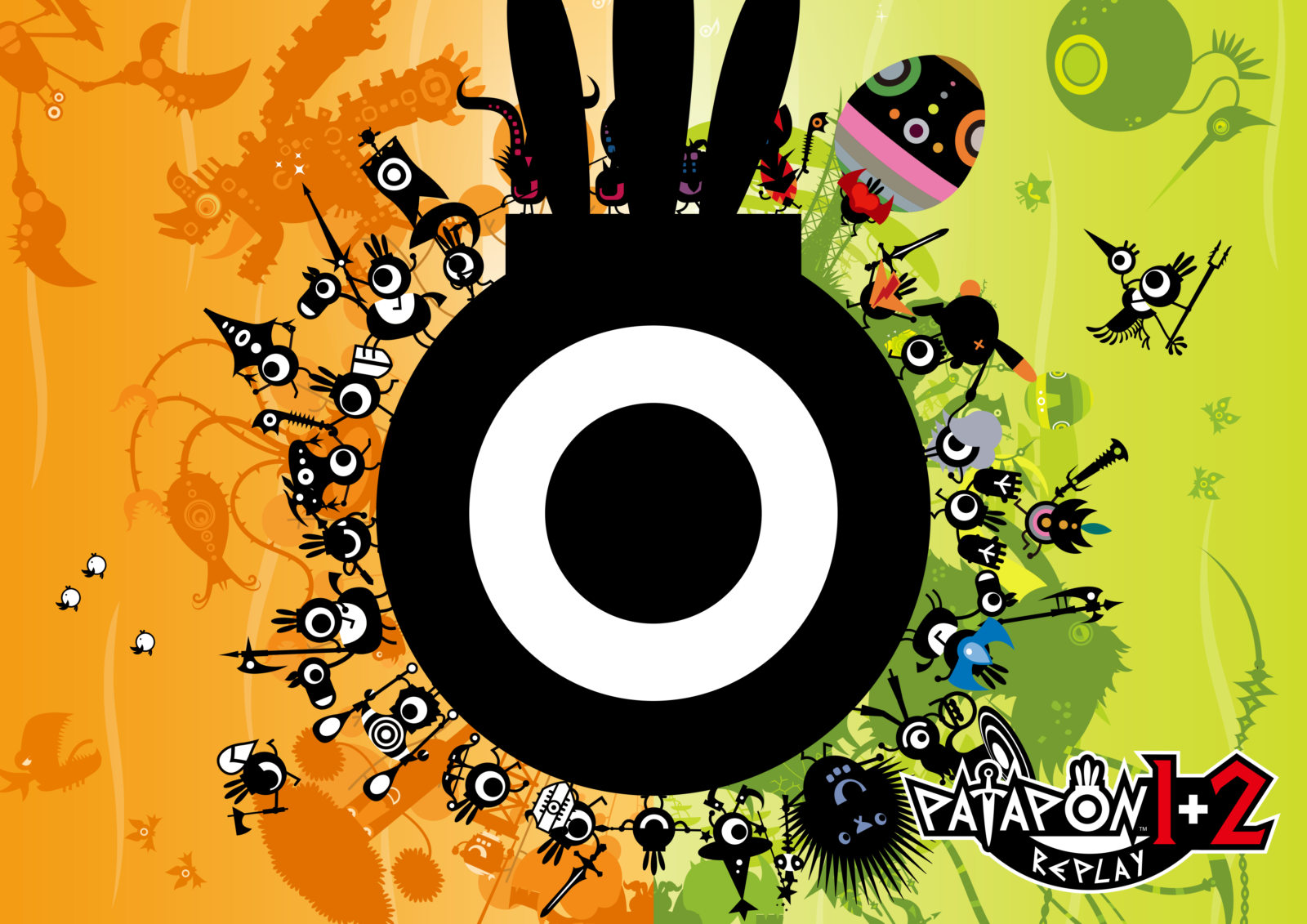 PATAPON_1+2_REPLAY - Keyart