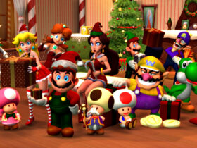 super mario christmas