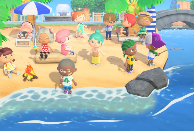 Animal Crossings New Horizon - Spiaggia