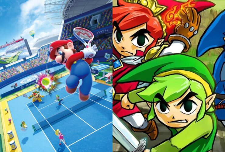 Nintendo - Mario Tennis Ultra Smash e The Legend of Zelda Triforce Heroes