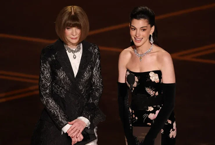 Anna Wintour e Anne Hathaway