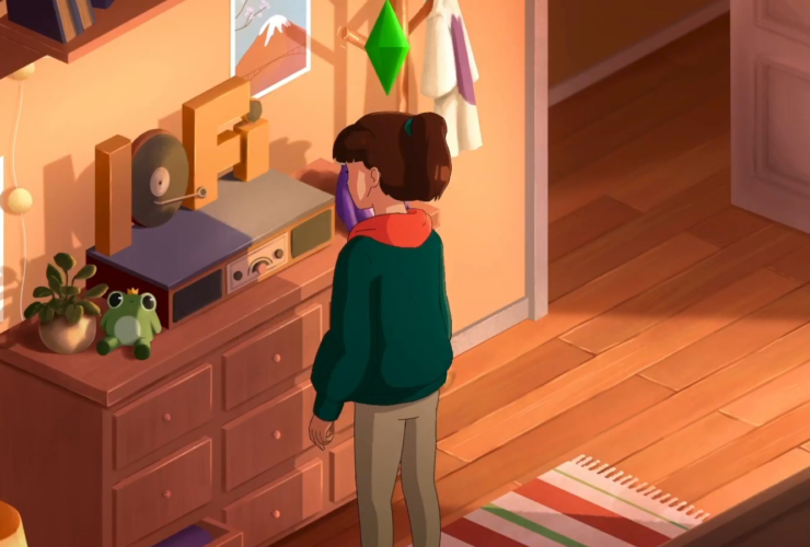 The Sims 4 Lo fi Girl