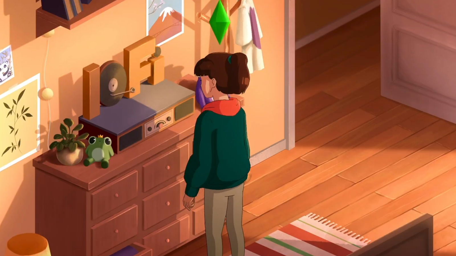 The Sims 4 Lo fi Girl