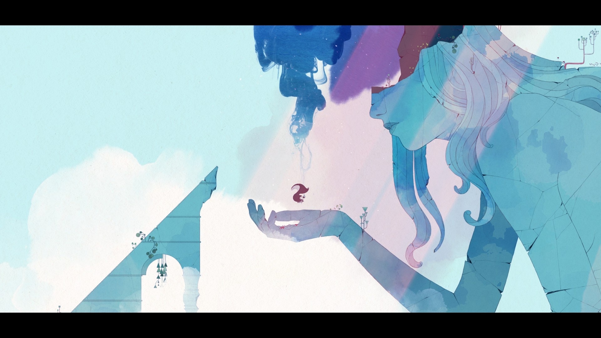 GRIS: "Pura iconografia stilizzata e cromatica, il cinema della mente nel quale l'emozione si materializza utilizzando forme geometriche incontaminate."