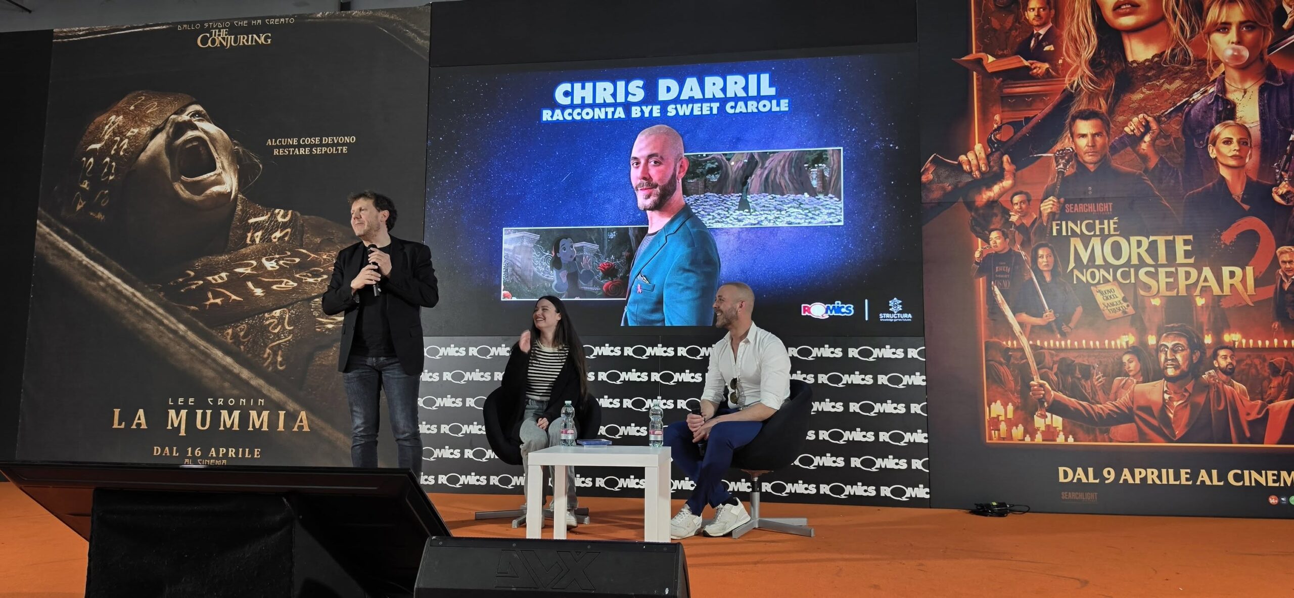Chris Darril racconta Bye Sweet Carole al Romics