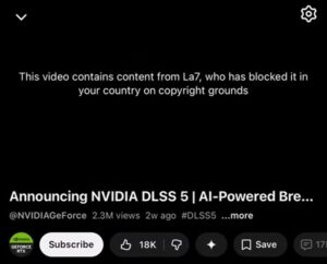La7 Nvidia