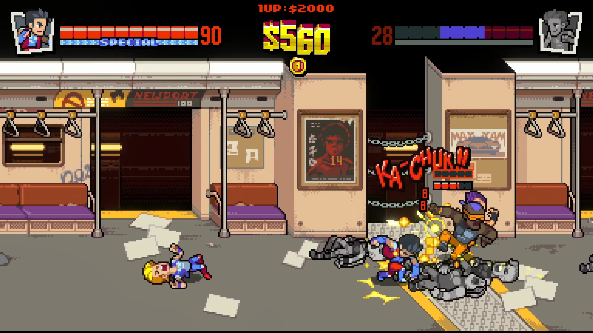 Double Dragon Gaiden Rise of the Dragons